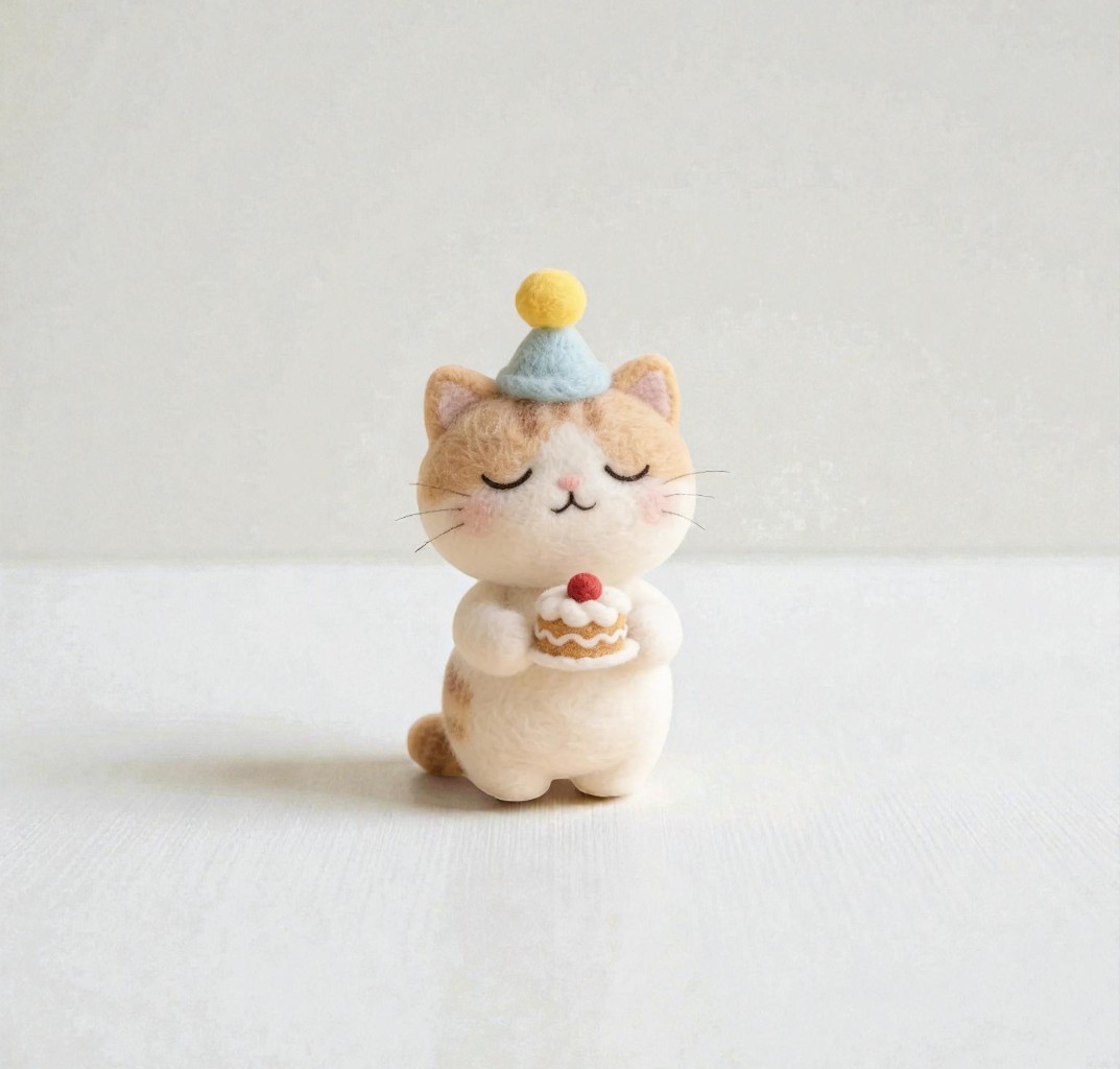 The World of Wool Felt Cats